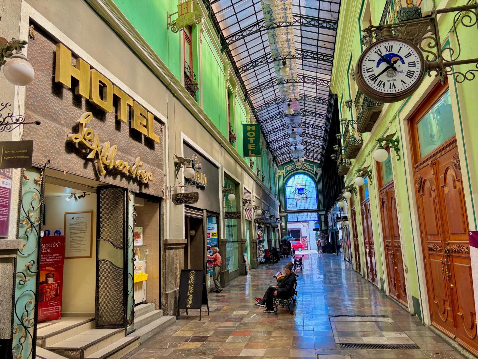 Hotel La Alhondiga Пуебла Екстериор снимка